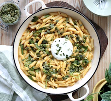 Butternut Squash, Sage & Goat's Cheese Penne