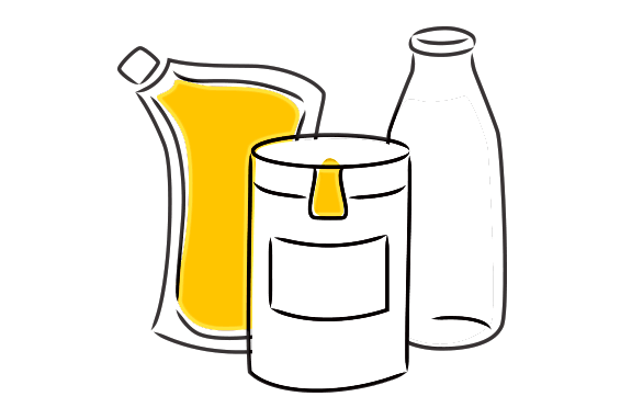 Choose Club Zero refills in returnable packaging to slim your bin