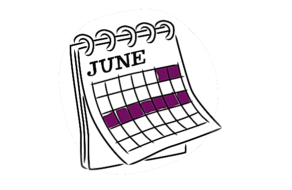 An illustration of a calendar