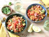 Charred Sweetcorn, Avocado & Quinoa Salad